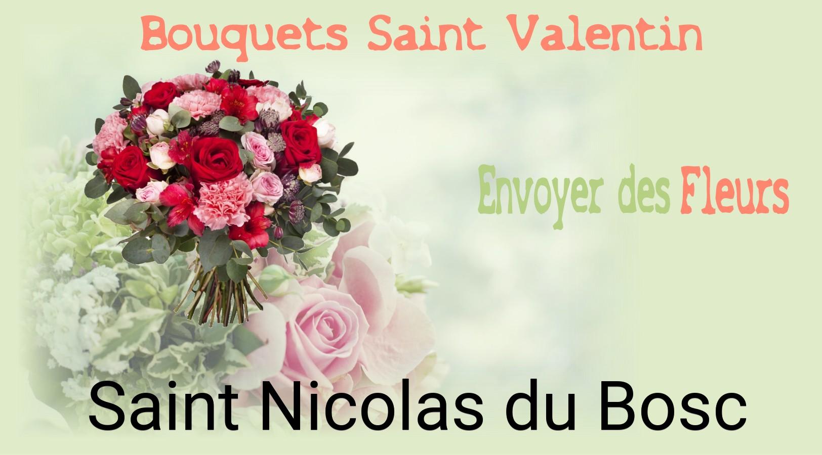 Roses de Saint-Valentin livrées à Saint-Nicolas-du-Bosc